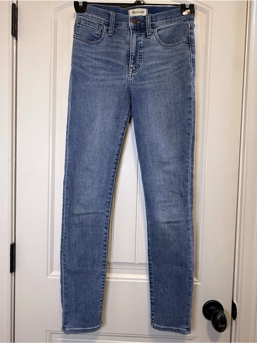 Madewell Skinny Jeans in Medium Blue Wash